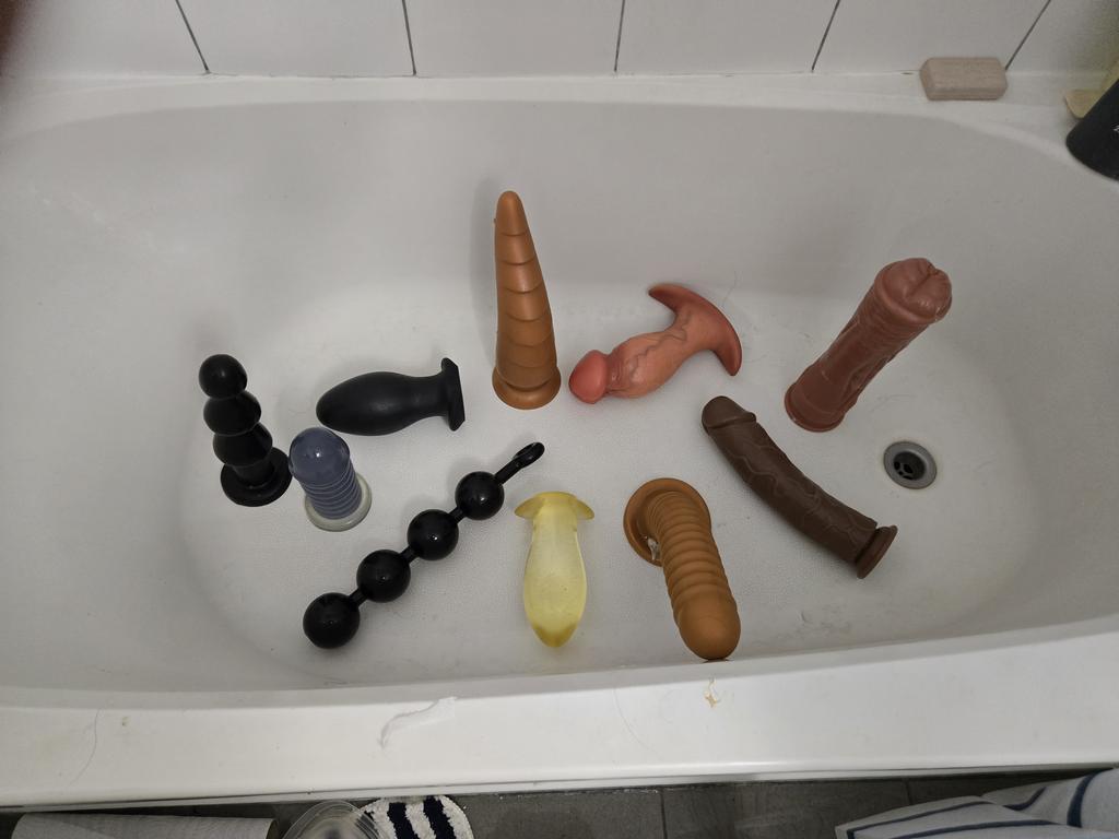BabeShepherd's tweet photo. When you say fuck it, I'll deal with it in the morning... and now it's morning. #bigdildo #asstoy #assplay https://t.co/UJ9LynITXs