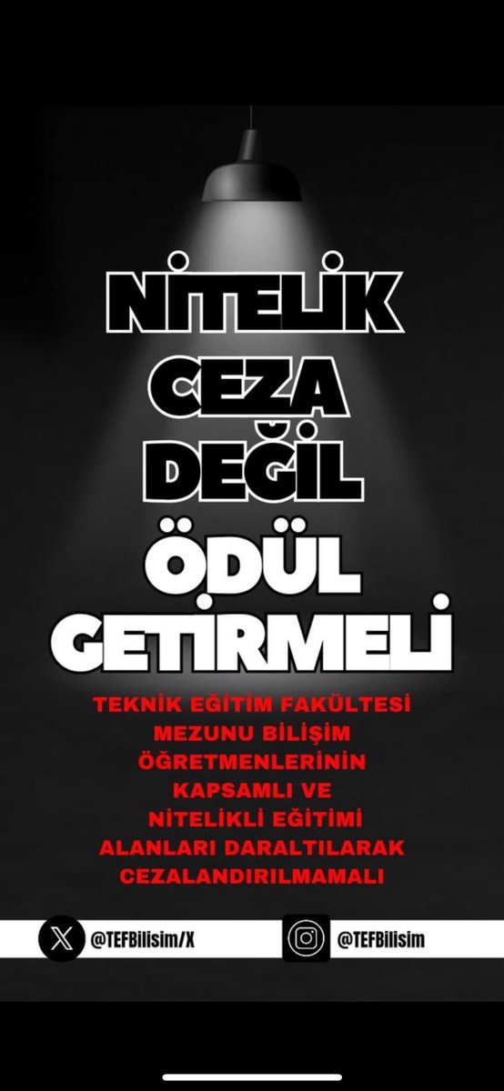ayseunalkara's tweet photo. #TEFHakkiniGeriistiyor
@RTErdogan
@Yusuf__Tekin 
@tcmeb
@meb_ttkb 
@CihadDemirli 
@turkegitimsen
@talipgeylan06
@EgitimBirSen
@_aliyalcin_
@Ramazancakirci
@egitimsen
@kemalIrmak_
@HurEgitimSen 
@egitimis
 #TEFHakkiniGeriİstiyor https://t.co/FjlQu8aonz