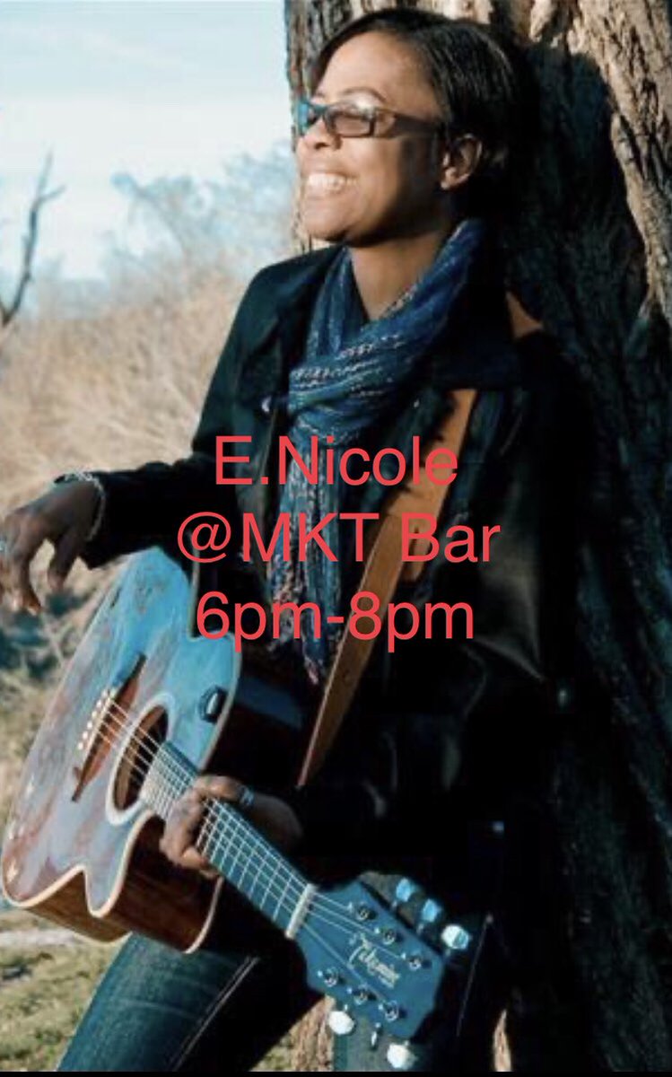 I will be at <a href="/MKTBAR/">MKT BAR</a> (downtown) this evening from 6pm-8pm🎶🎙️🎸