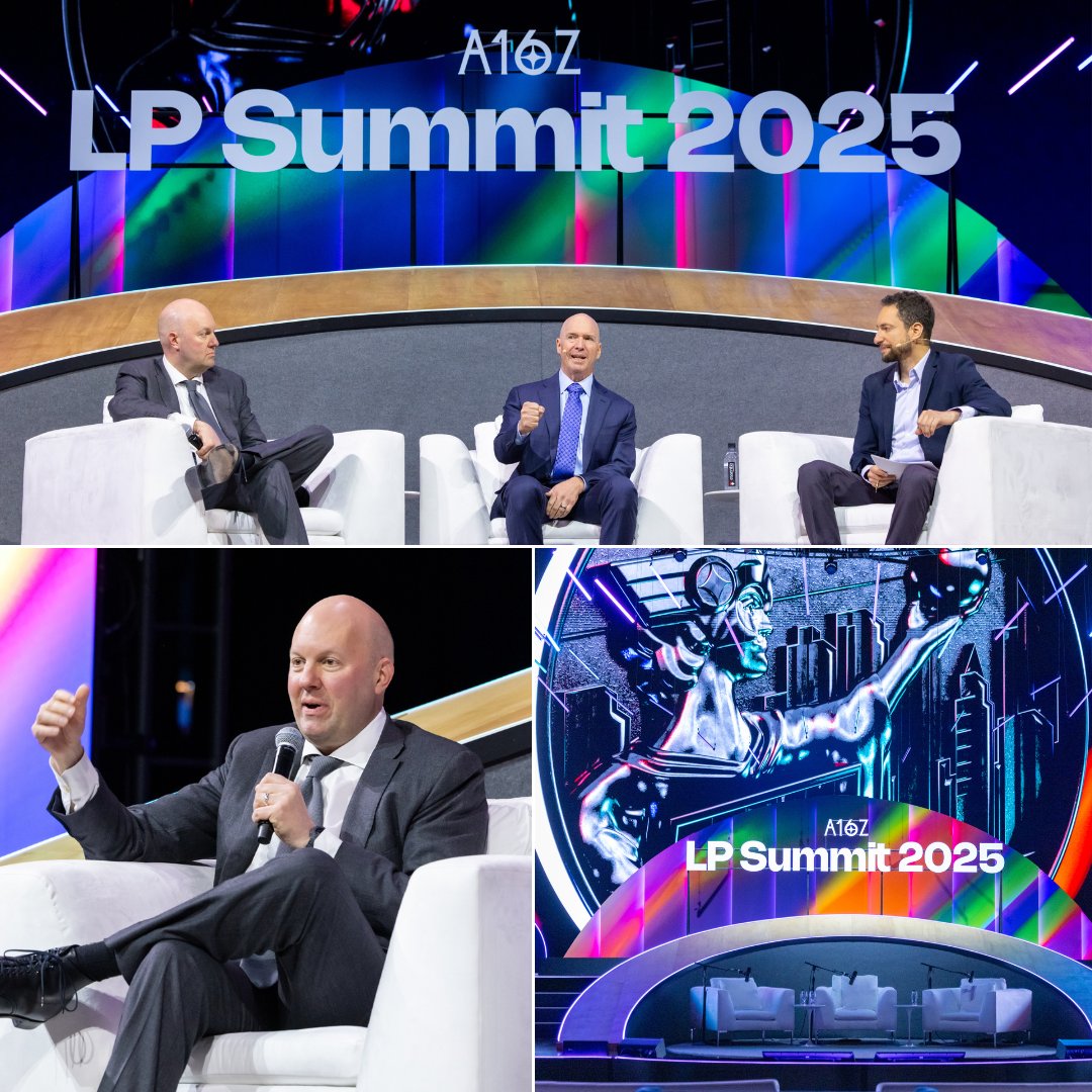 Bet on the future. a16z LP Summit 2025.
