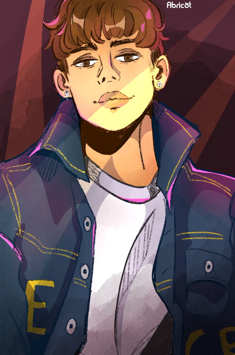 abricotart_'s tweet image. p'tit portrait d'@Anyme023Off réalisé pour son naniversaire 🌟
#illustrations #artwork
