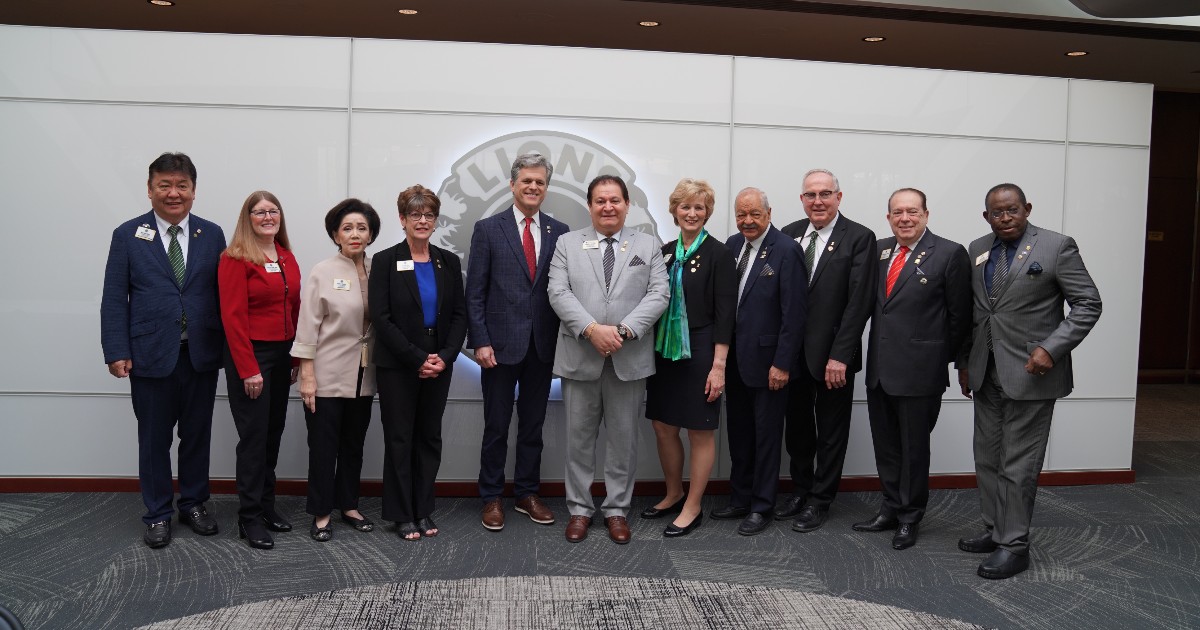 lionsclubs's tweet photo. At the May 2025 LCIF Board of Trustees meeting, 122 grants were approved, reaching more than 1.78 million people. Special thanks to @TimShriver of @SpecialOlympics  for joining and highlighting our ongoing Mission: Inclusion partnership.💛 #LCIFLions https://t.co/zgegyujjMD