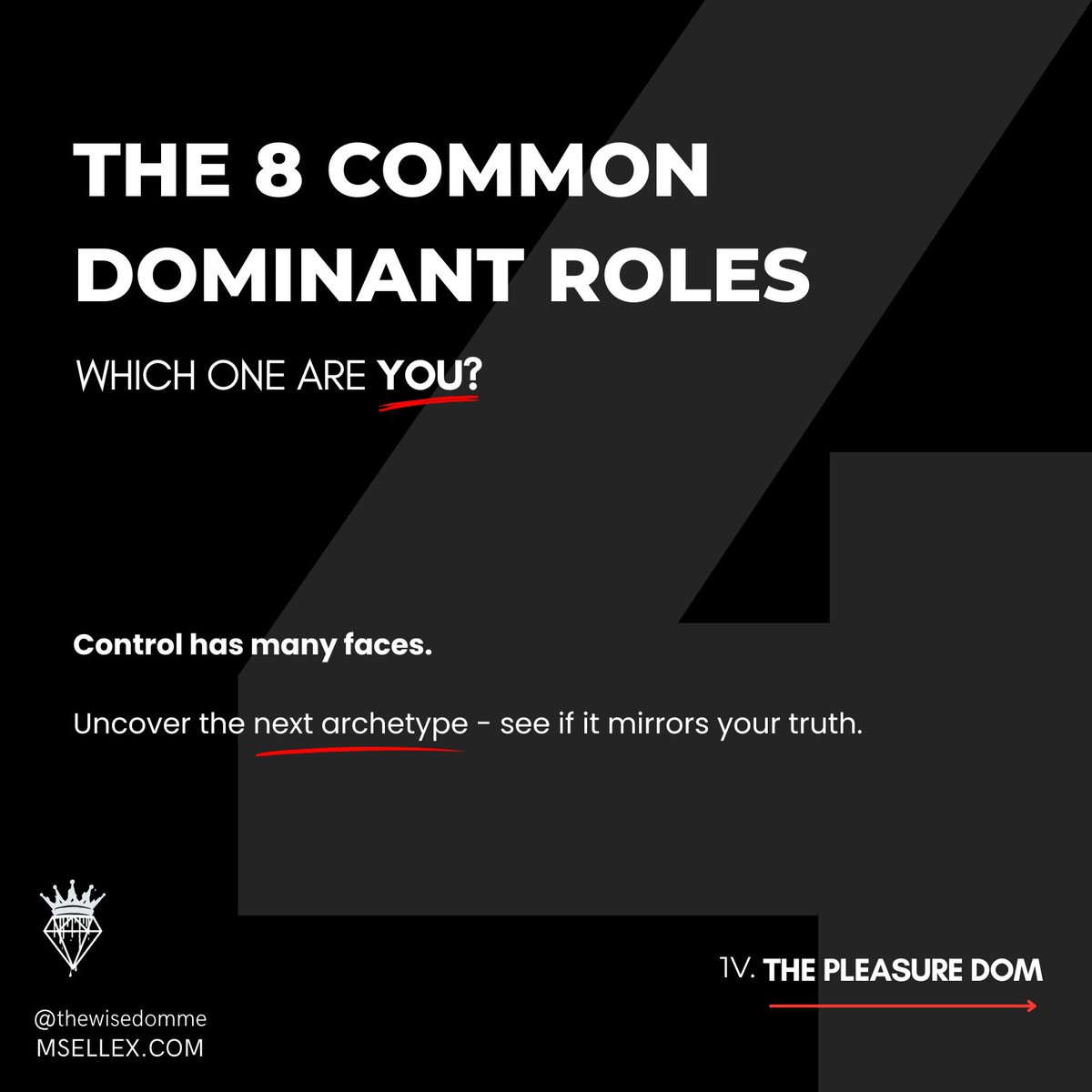 thewisedomme's tweet photo. The Pleasure Dom orchestrates their sub’s bliss with teasing and control. It’s all about desire and trust.
Into this vibe?
🔗 https://t.co/0LJ729Eoml
#BDSMCommunity #PleasureDom #SensualKink #KinkEducation #PowerOfTrust #BSDMeduction #kink #msellex https://t.co/Ua1F8UZyH7