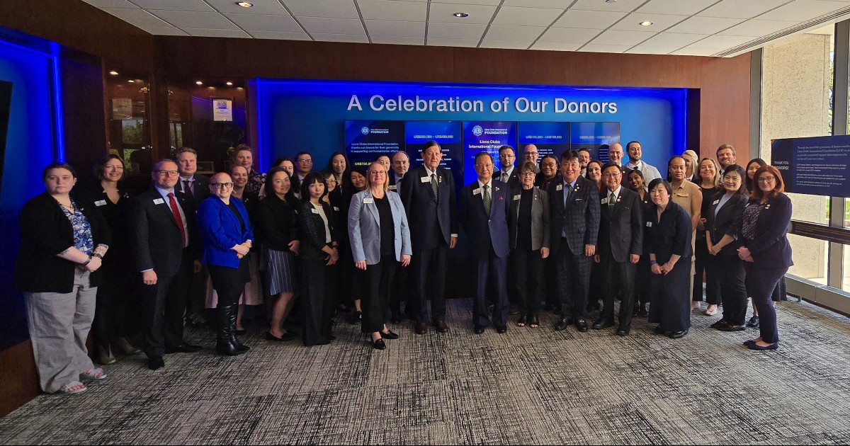 lionsclubs's tweet photo. At the May 2025 LCIF Board of Trustees meeting, 122 grants were approved, reaching more than 1.78 million people. Special thanks to @TimShriver of @SpecialOlympics  for joining and highlighting our ongoing Mission: Inclusion partnership.💛 #LCIFLions https://t.co/zgegyujjMD