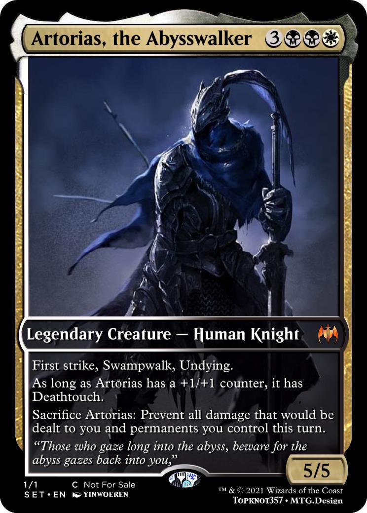 FromSoftCentral's tweet image. I really wish that @wizards_magic does a collab with @fromsoftware_pr someday.

I'd buy booster CASES of the set if it ever happens. 🙏