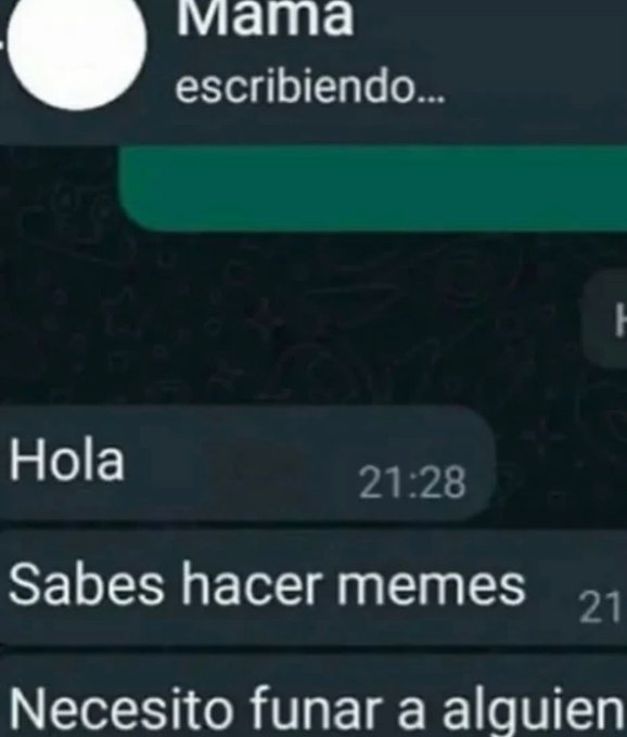 Memakker's tweet photo. Mamá? https://t.co/HszuQG9YTO