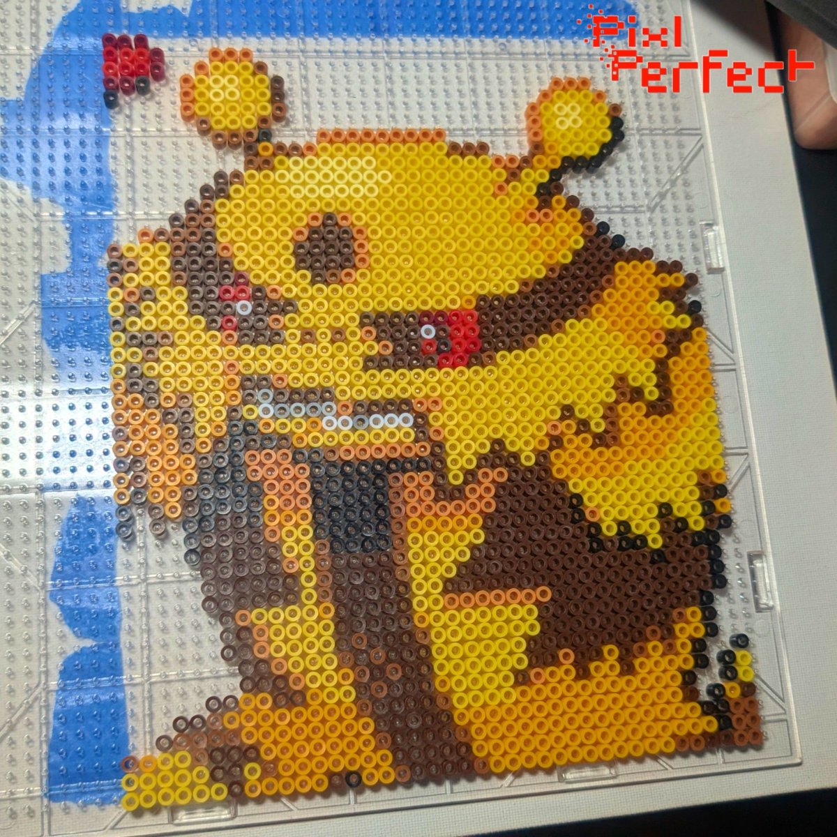 PixlsPerfection's tweet photo. Working on a few more Pokemon canvas pieces. This time it's Electivire, one of my favs from Sinnoh!
#pokemon
#pixlperfect
#pixelart
#perlerbeads https://t.co/NjcGHVQhnL