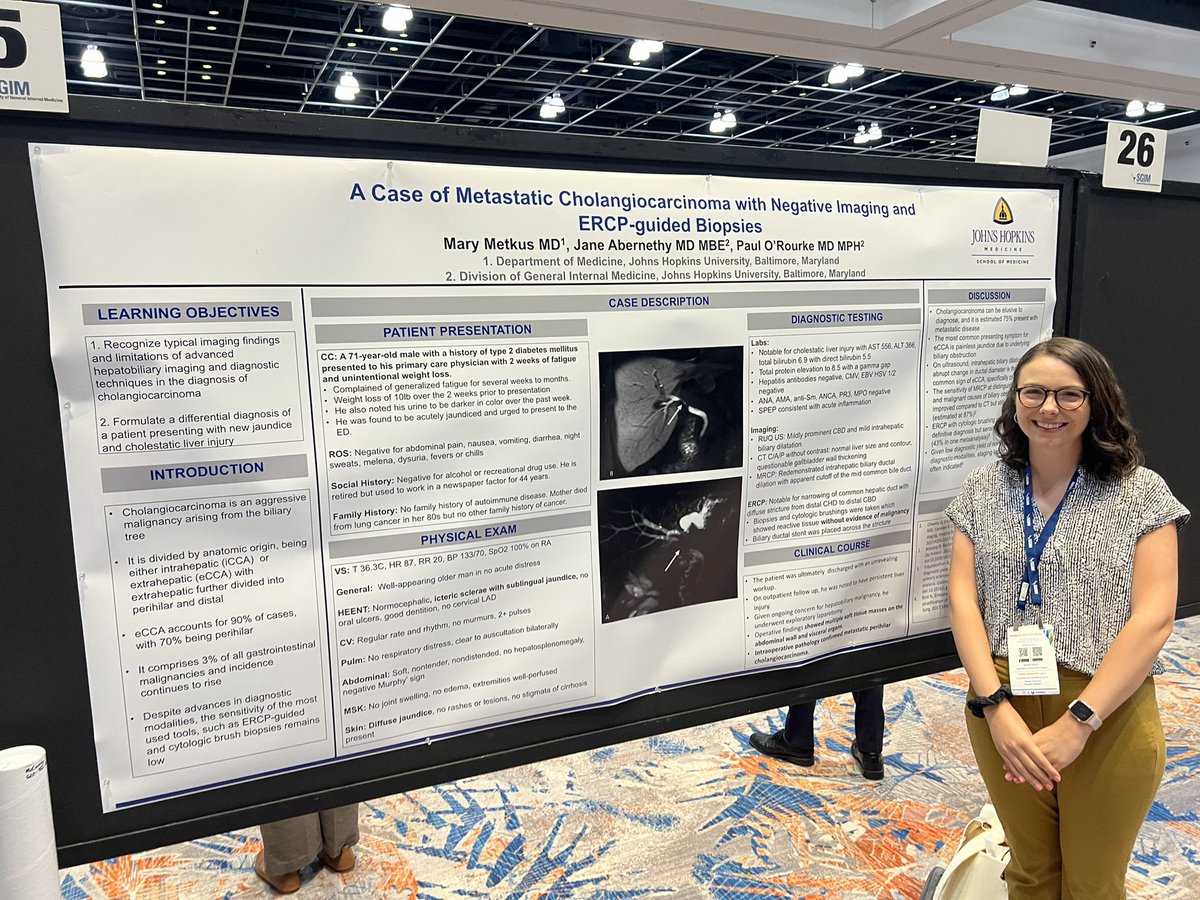 Hopkins Bayview IM Residency (@bayviewmedicine) on Twitter photo Outstanding #SGIM25 clinical abstract by Dr. Mary Metkus <a href="/marymetkus/">Mary Metkus, MD</a>, current PGY-2 and rising chief resident 2026-2027!
#BayviewLove Outstanding #SGIM25 clinical abstract by Dr. Mary Metkus <a href="/marymetkus/">Mary Metkus, MD</a>, current PGY-2 and rising chief resident 2026-2027!
#BayviewLove