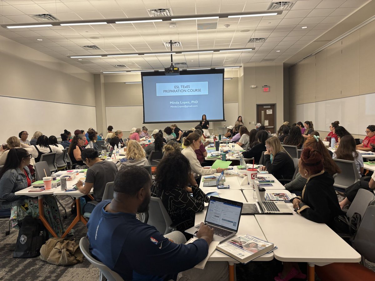 MarieM,PhD (@mariearnmen) on Twitter photo Full house of dedicated teachers ready to prep for test! Almost 100 strong! <a href="/FWISD_EBN3/">Emergent Bilingual Programs FWISD</a> <a href="/FortWorthISD/">Fort Worth Independent School District</a> <a href="/DoctoraLGG/">Liz</a> <a href="/vanessacuarenta/">Vanessa Cuarenta-Peña</a> Full house of dedicated teachers ready to prep for test! Almost 100 strong! <a href="/FWISD_EBN3/">Emergent Bilingual Programs FWISD</a> <a href="/FortWorthISD/">Fort Worth Independent School District</a> <a href="/DoctoraLGG/">Liz</a> <a href="/vanessacuarenta/">Vanessa Cuarenta-Peña</a>