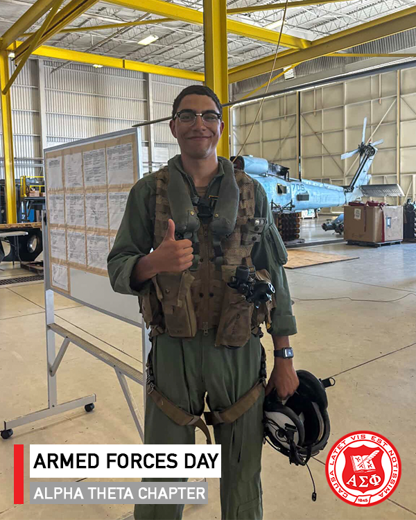 Honoring Our Heroes 🇺🇸🦅

This Armed Forces Day, we salute the brave men and women who stand watch over our freedom. Your courage, sacrifice, and unwavering dedication make our nation strong. We would not be the land of the free if it weren't for the brave.

#AlphaSigs #TBTM