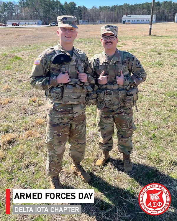 alphasigs's tweet image. Honoring Our Heroes 🇺🇸🦅

This Armed Forces Day, we salute the brave men and women who stand watch over our freedom. Your courage, sacrifice, and unwavering dedication make our nation strong. We would not be the land of the free if it weren't for the brave.

#AlphaSigs #TBTM