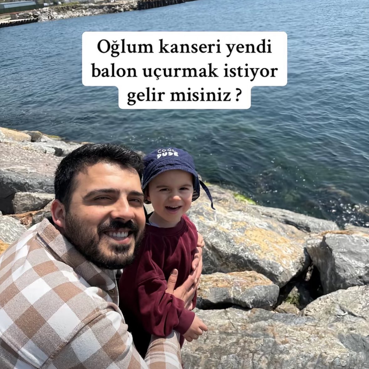 gusholderhaber's tweet photo. Oğlu kanseri yenen bir babanın paylaşımı:

“Arkadaşlar bizim fazla çevremiz yok. Oğlum kanseri yendi, balon uçurmak istiyor. Gelir misiniz?

Sancaktepe Belediyesi önünde, 25 Mayıs Pazar günü saat 14.00’da.” https://t.co/AoonzDMeEt