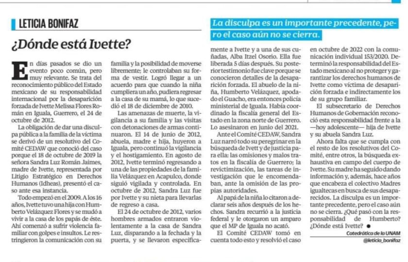 Leticia Bonifaz tweet media