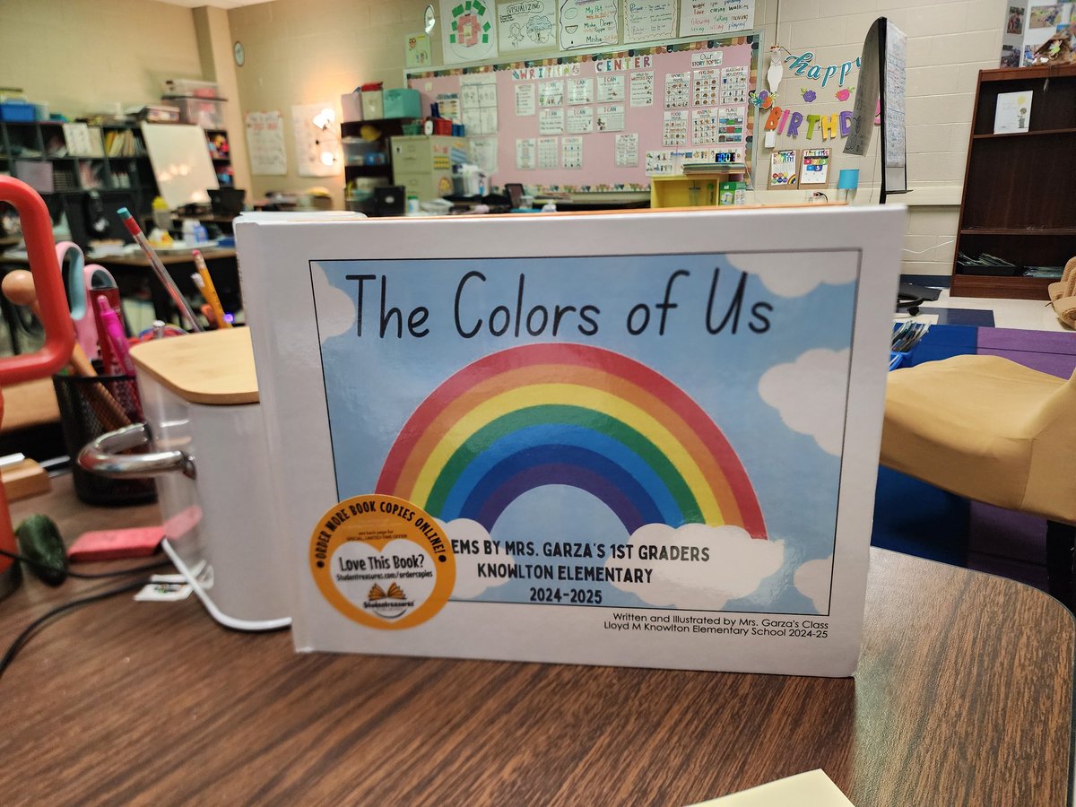 SraGarzaPrimero's tweet photo. I'm proud to announce that my students are now published authors. @NISDKnowlton @MandyMunoz22 @TAMEZKIMBERLY https://t.co/hOZyE1q8TW