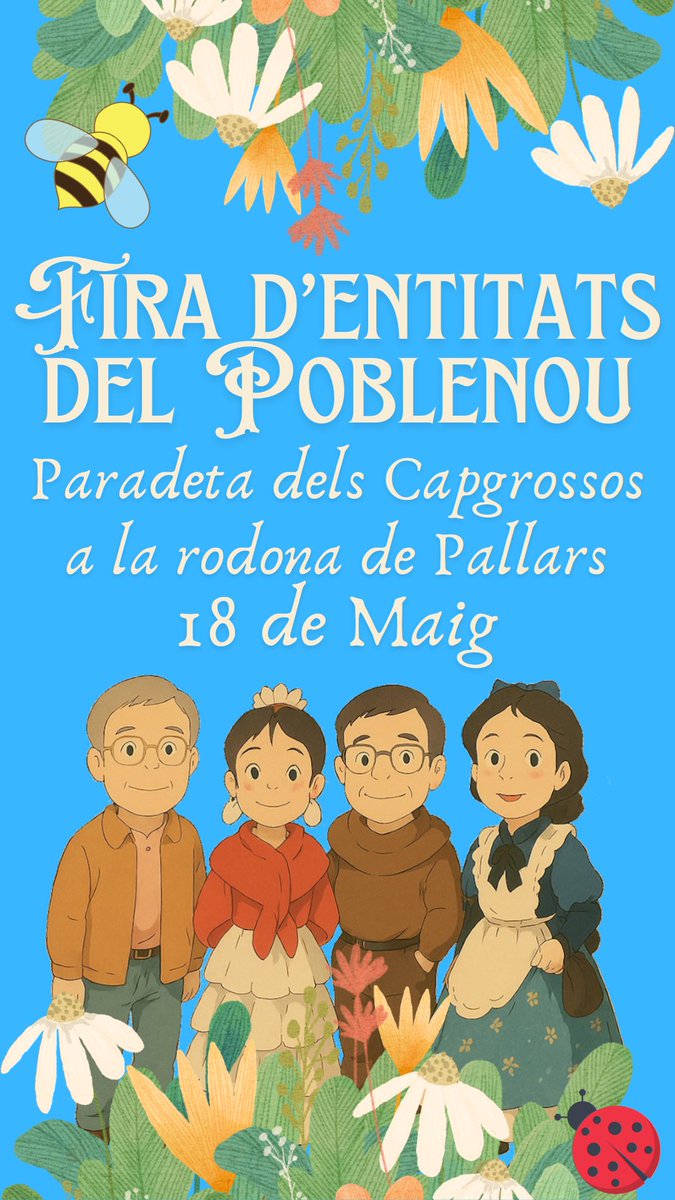 Capgrossos del Poble Nou tweet media