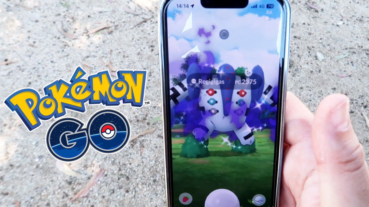 keibron's tweet image. 🎬Nuevo Vídeo🎬

✨ ¡¡CAPTURO a REGIGIGAS SHINY OSCURO en el RAID DAY Pokémon GO!!
#PokemonGO #Regigigas #Shiny #Oscuro 

¡Compartir a tope se agradece! ❤

▶️ Link: youtu.be/XZnQlFJbT7g