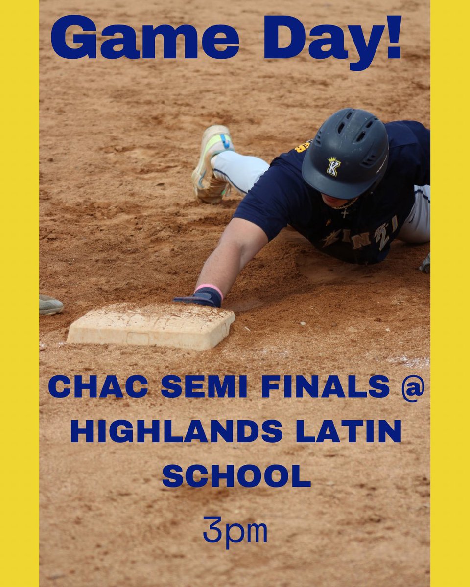 After an eventful weather delay, the Kings will finally play in the CHAC semi-finals today at 3pm at Highlands Latin School in Louisville.