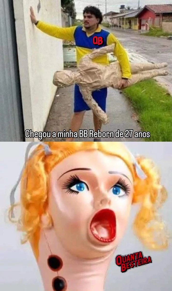 quantabesteira's tweet photo. A mãe da Bebê Reborn https://t.co/FUxlYM1yWY