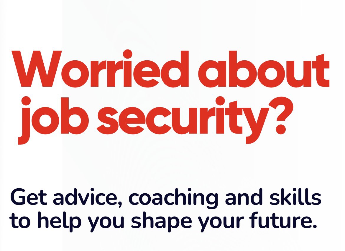 If you’re worried about your future you could access FREE expert led 1-2-1 coaching:

Interview prep ✔️ 
LinkedIn / muckrack support ✔️ 
CV help ✔️ 
Guidance on diversifying ✔️ 
General coaching ✔️ 

Apply online or DM for info.