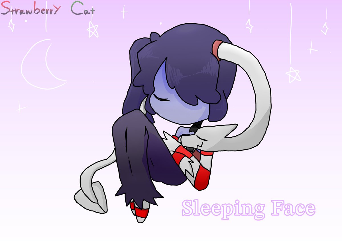 Have a nice dream...💤
#スカルガ版深夜の真剣お絵描き60分一本勝負
#Skullgirls1HourDrawing