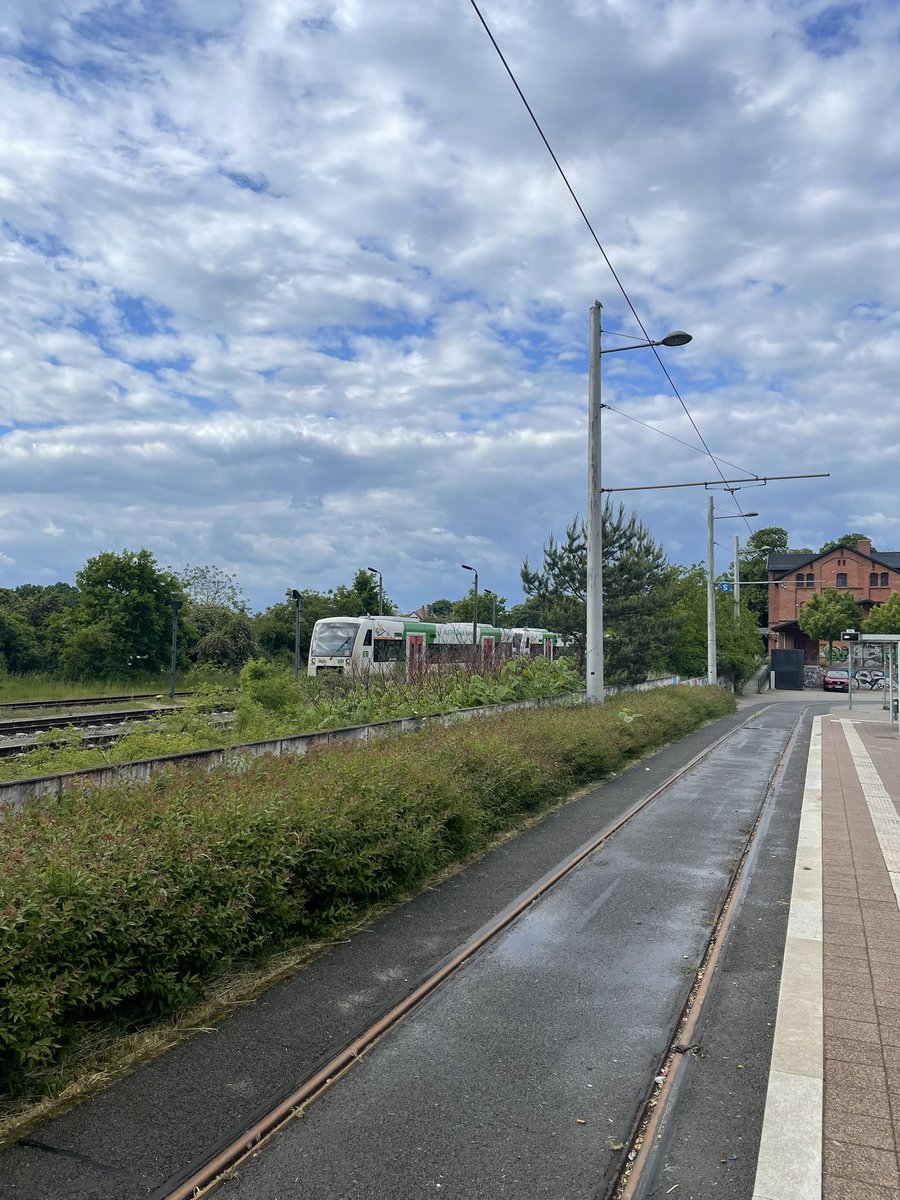 Grüße vom Bahnhof Knautkleeberg. 🤗