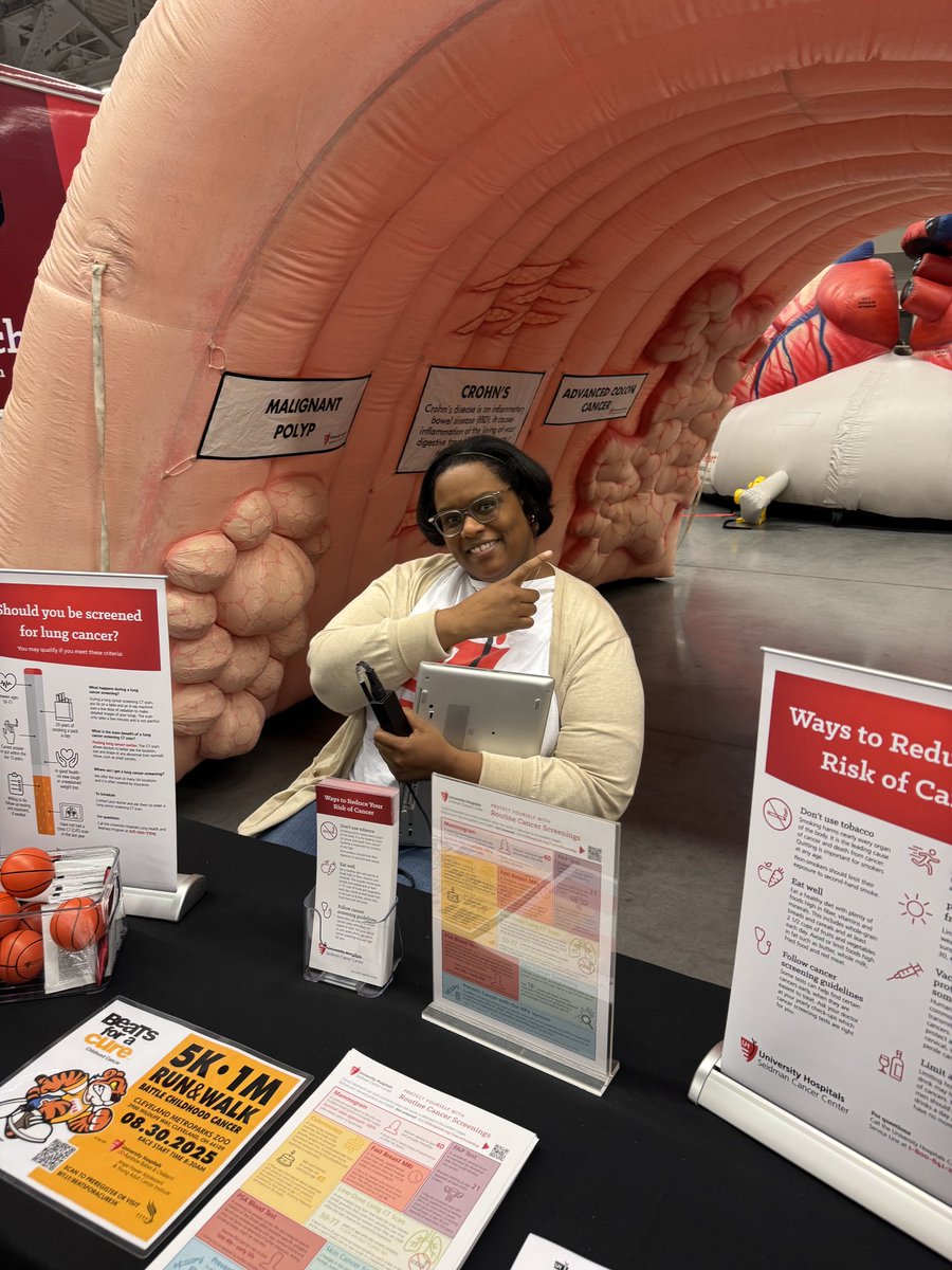 ChesleyC (@cwcheath) on Twitter photo She may treat gynecologic cancers, but always helps to spread the message of the importance other cancer screenings! Thank you <a href="/SarahLynamMD/">Sarah Lynam</a> for stopping by our booth! Best of luck to you in the #CLEMarathon! She may treat gynecologic cancers, but always helps to spread the message of the importance other cancer screenings! Thank you <a href="/SarahLynamMD/">Sarah Lynam</a> for stopping by our booth! Best of luck to you in the #CLEMarathon!