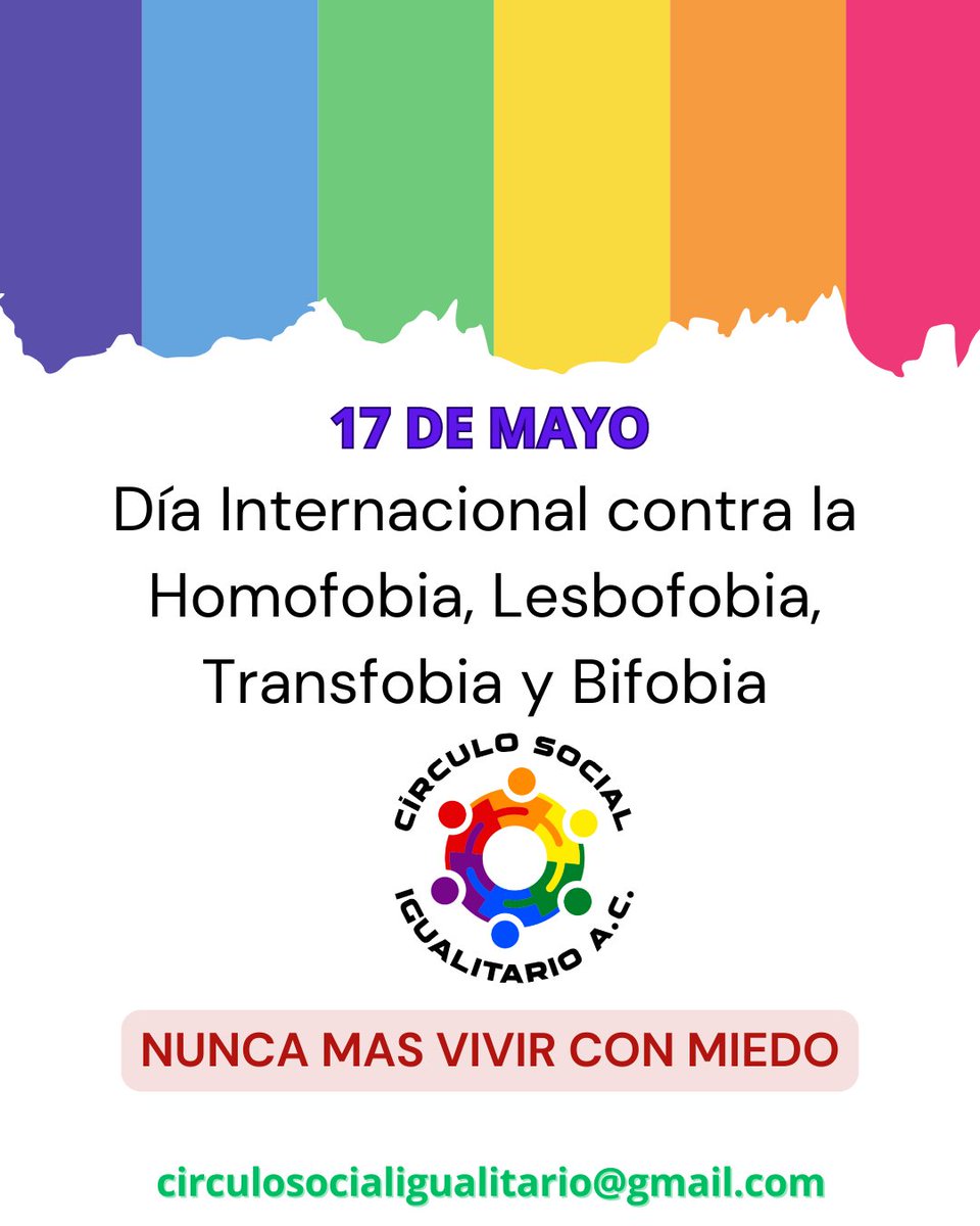 CirculoSocialAC's tweet photo. TODOS LOS DERECHOS PARA CADA UNA DE NUESTRAS POBLACIONES.
PROGRESIVIDAD EN LOS DERECHOS LGBTTTIQ+ https://t.co/vcWHNLrIMq