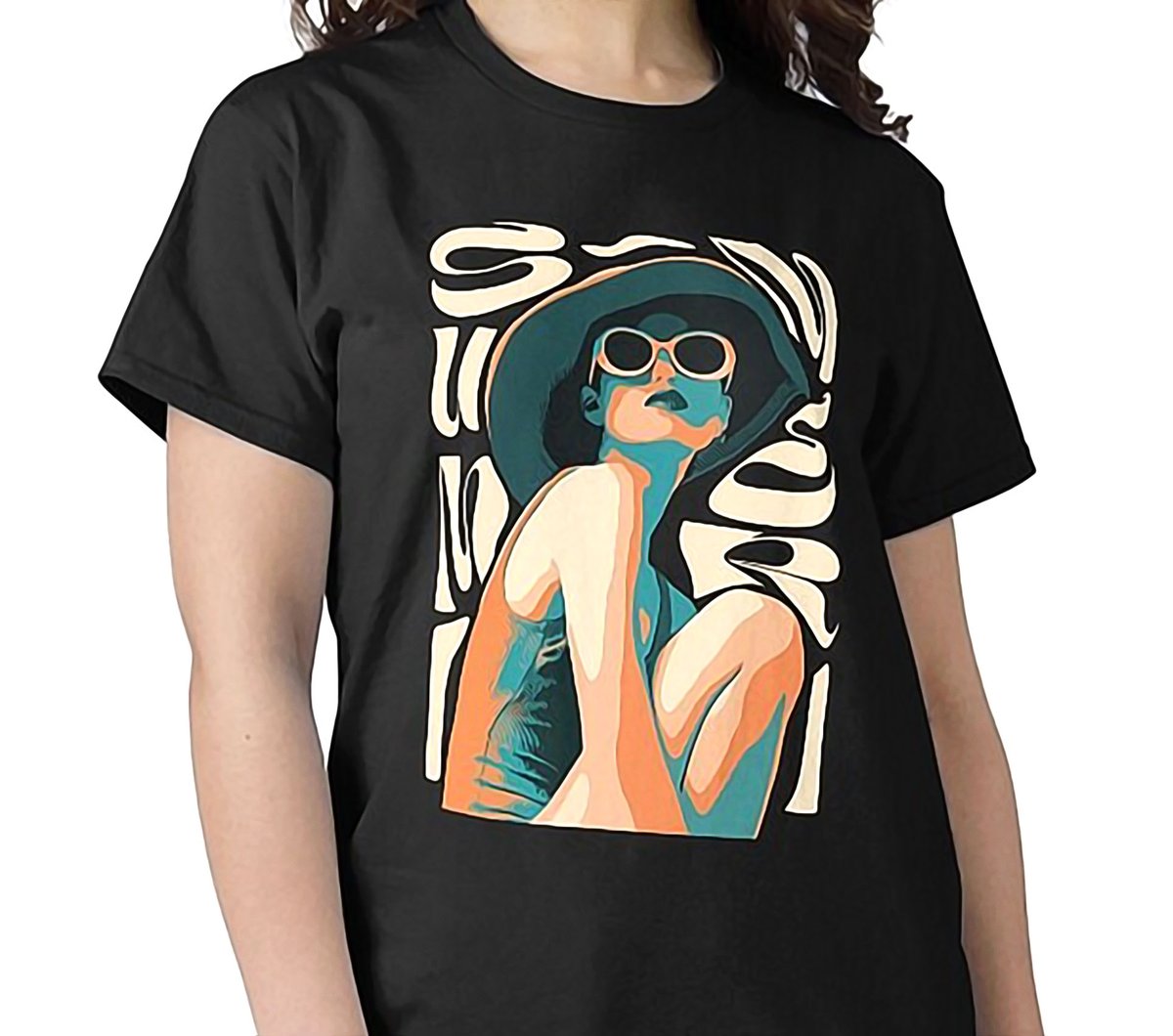 ElpidaMpt's tweet photo. "Summer in my Mind."✨#summer #stylized #popart #retro #vintage #poster #tshirt #redbubble #wallart #illustration   

Available on: https://t.co/0wOlLTcBAR https://t.co/xftzM5k1AD