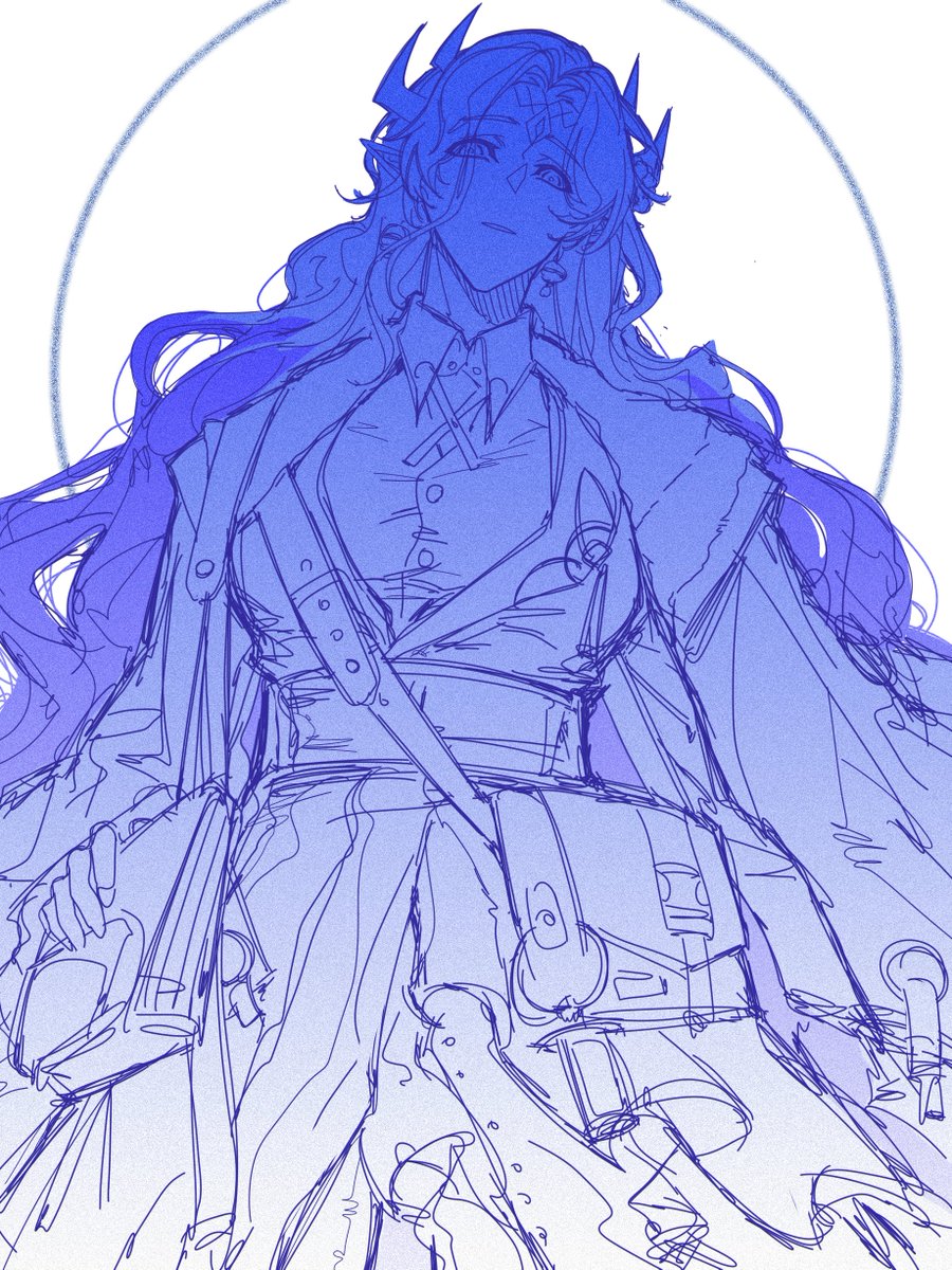 tozhyng244119's tweet image. 【ヴァルラクビン】
#アークナイツ版深夜の真剣お絵かき60分一本勝負
#アークナイツファンアート