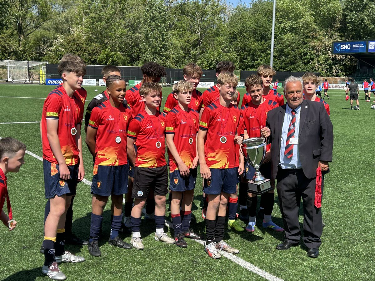 Many congrats to Carmarthenshire winning the Welsh Schools U14 final this morning