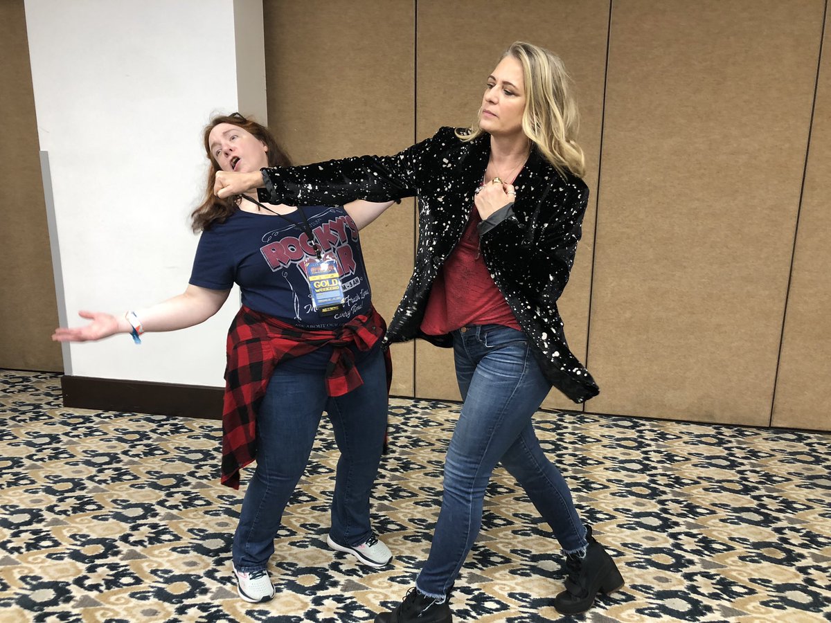 MageMistress's tweet photo. Mary Winchester wins this round! @SamSmithTweets @CreationEnt #SPNNJ https://t.co/EQXVEvlwjj