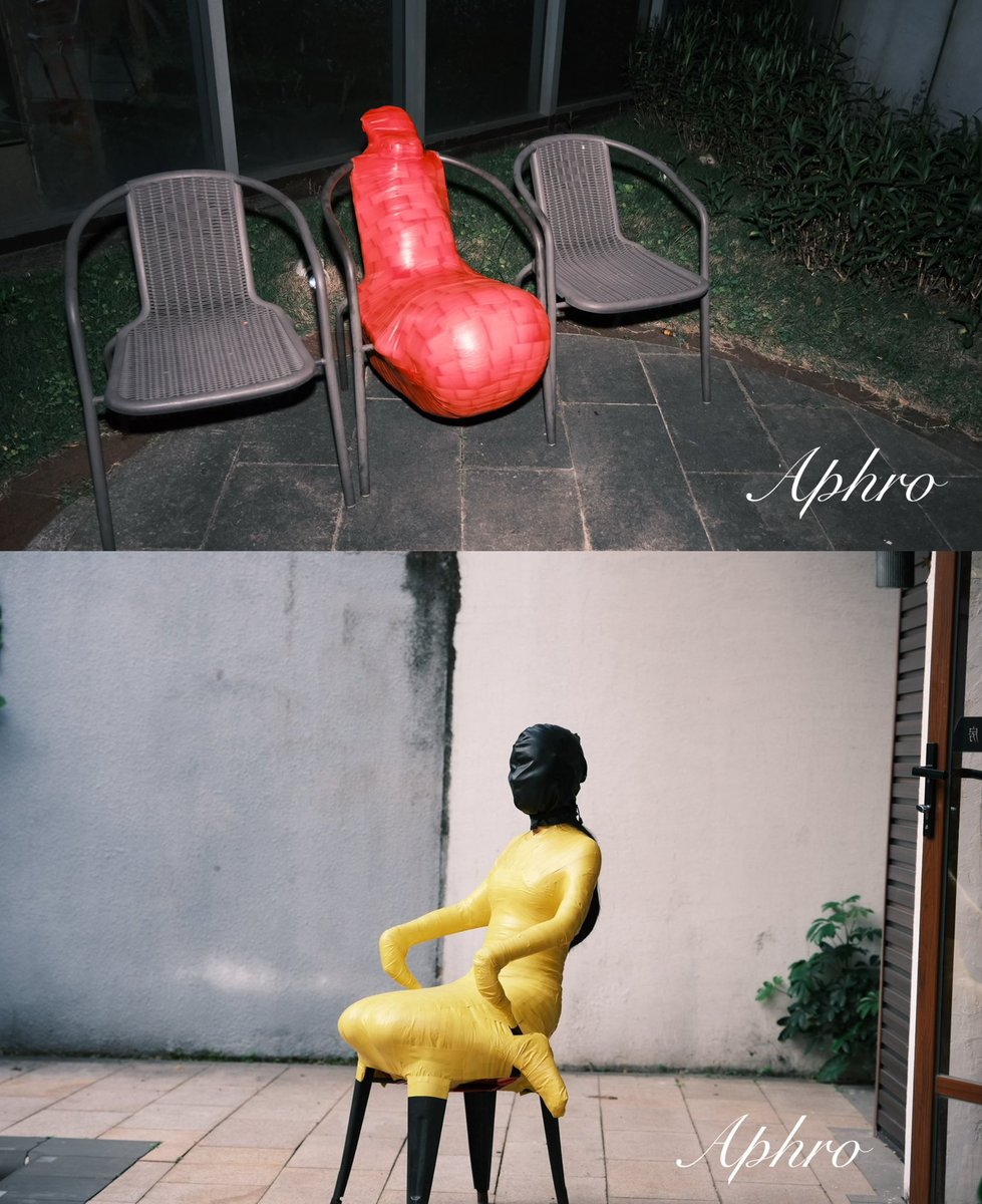 D_GateLore_APH's tweet photo. 两种椅子，Which one？
如果你想成为其中一种，欢迎留意我的主页置顶🔝讯息和我约饭🥳
#sm #bdsm #调教 #拘束 #束缚 #bondage #全包 #木乃伊 #放置 #mummy #mummified #mummification https://t.co/FL8h5fbj7D