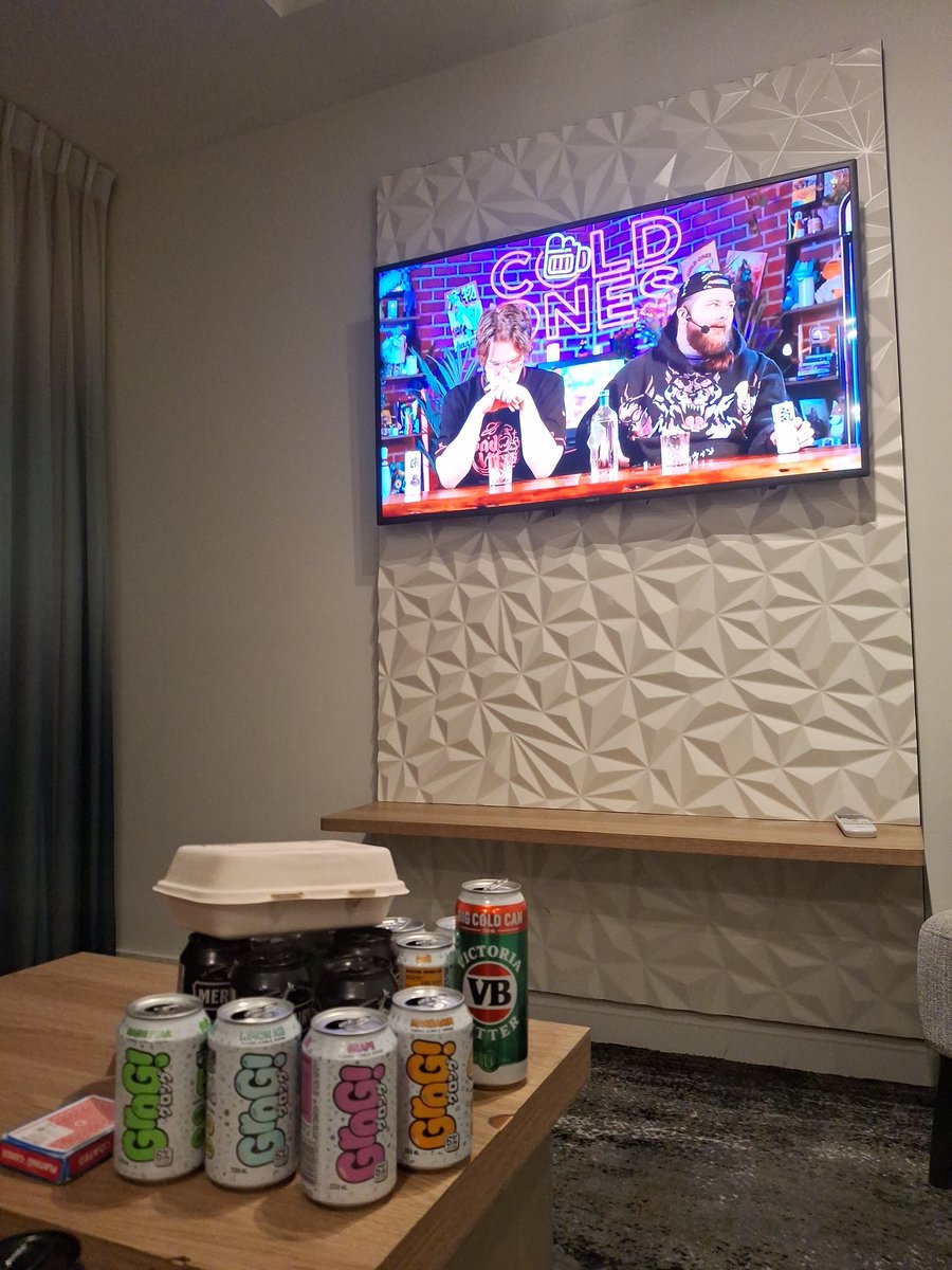 TheWWOSuit's tweet photo. All the local #grog shops near my hotel for the Pokemon Melbourne Championship have praised @maxmoefoe and @anything4views for their support of smaller shops with @ColdOnes branded GROG! Helped me get through 12 hours of Pokemon TCG https://t.co/bPzzG2ZHqd