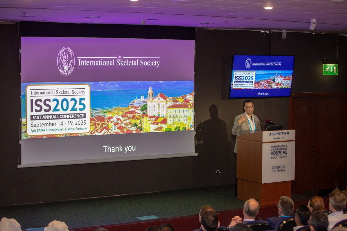International Skeletal Society (@iss_bone) on Twitter photo The ISS Aspetar International Radiology Conference last weekend in Doha, Qatar was a huge success, with over 160 in-person attendees and tremendous spreading of knowledge.
#MSKRad <a href="/Aspetar/">Aspetar سبيتار</a> <a href="/MarceloBordalo/">Marcelo Bordalo</a> The ISS Aspetar International Radiology Conference last weekend in Doha, Qatar was a huge success, with over 160 in-person attendees and tremendous spreading of knowledge.
#MSKRad <a href="/Aspetar/">Aspetar سبيتار</a> <a href="/MarceloBordalo/">Marcelo Bordalo</a>