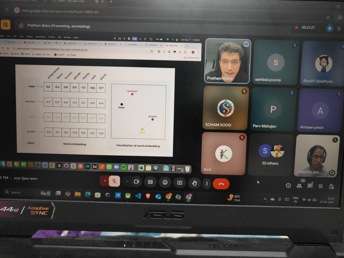 heheitzananyaa's tweet image. You know what&apos;s RAG? It&apos;s AI’s way of searching first, then answering.
Excited to learn more about it. Loving this session of @devlearn_com