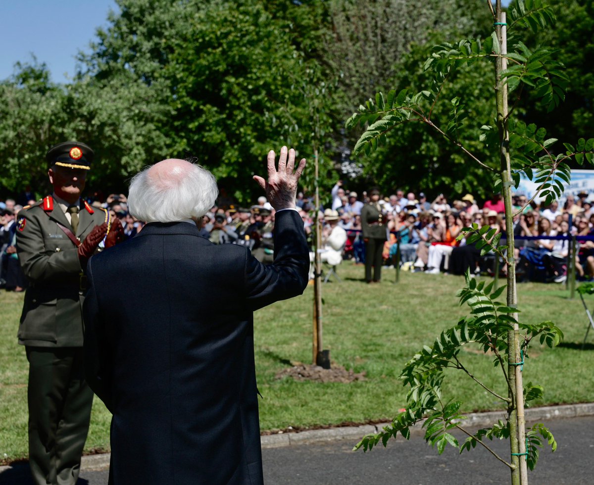 President Michael D. Higgins today delivered the keynote address at the National Famine Commemoration 2025 at The Kilmallock Famine Memorial Park, Co Limerick