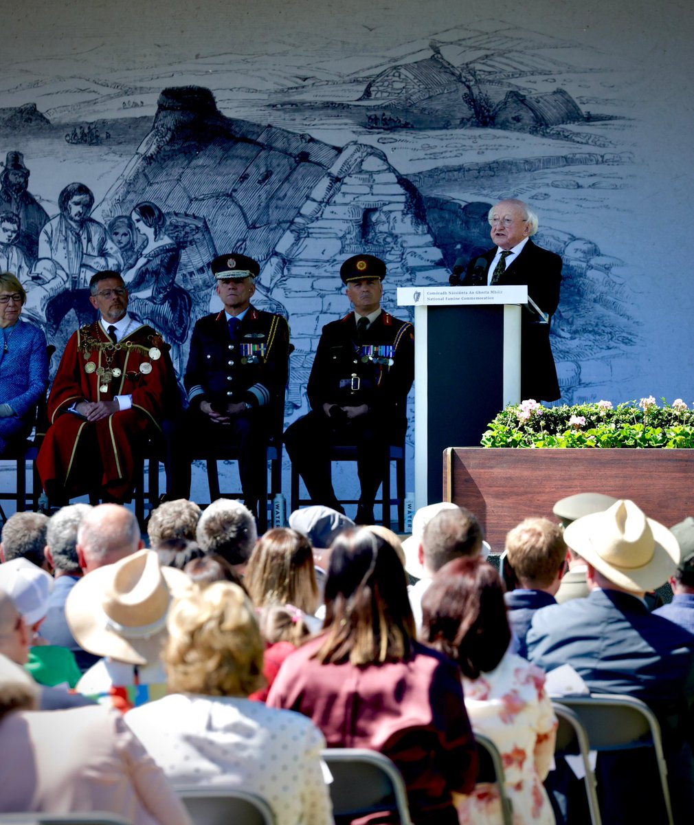 President of Ireland tweet media