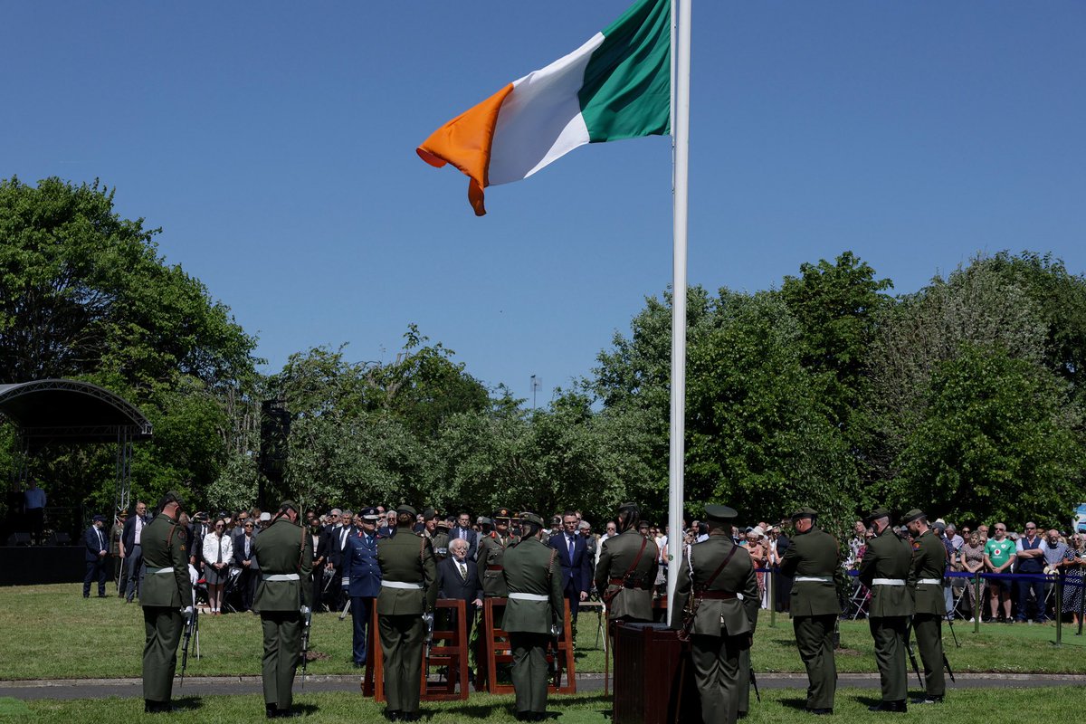 President of Ireland tweet media