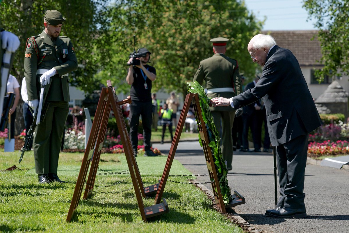 President of Ireland tweet media