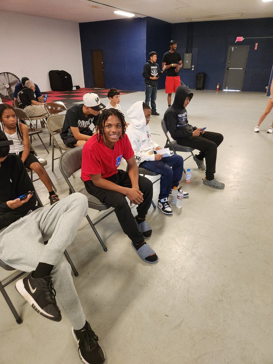 Today, Jamarion is waiting to check in at Ring of Hope's tournament All Smoke in the South for his fight today.