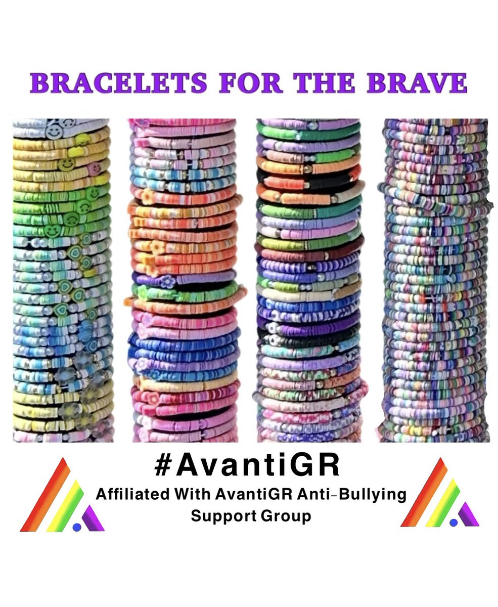 avantigr's tweet photo. BRACELETS FOR THE BRAVE! 🌟 For children who have faced bullying or are bravely dealing with an illness &amp; disabilities. The bracelets are Free. Should you wish to help towards postage please visit our Go Fund Me: https://t.co/VCbUGUZj77 https://t.co/gT1IaLIrgZ