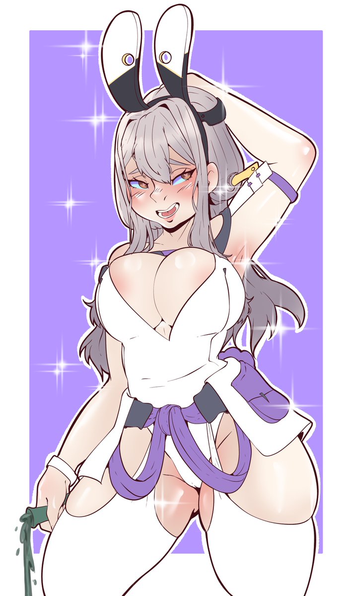 Sirpurrwain's tweet photo. Nikke Scarlet bunny com uwu https://t.co/pkg5cTKyc9