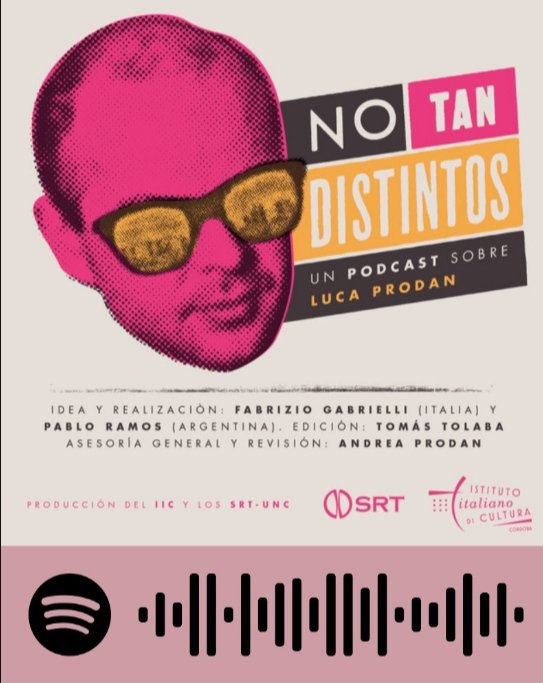 subramos's tweet image. !Luca Vive! Y hoy cumple 72 pirulos. Regaláte escucharlo en este Podcast que hicimos con @conversedijulio
open.spotify.com/show/1OLdbEa9Y…