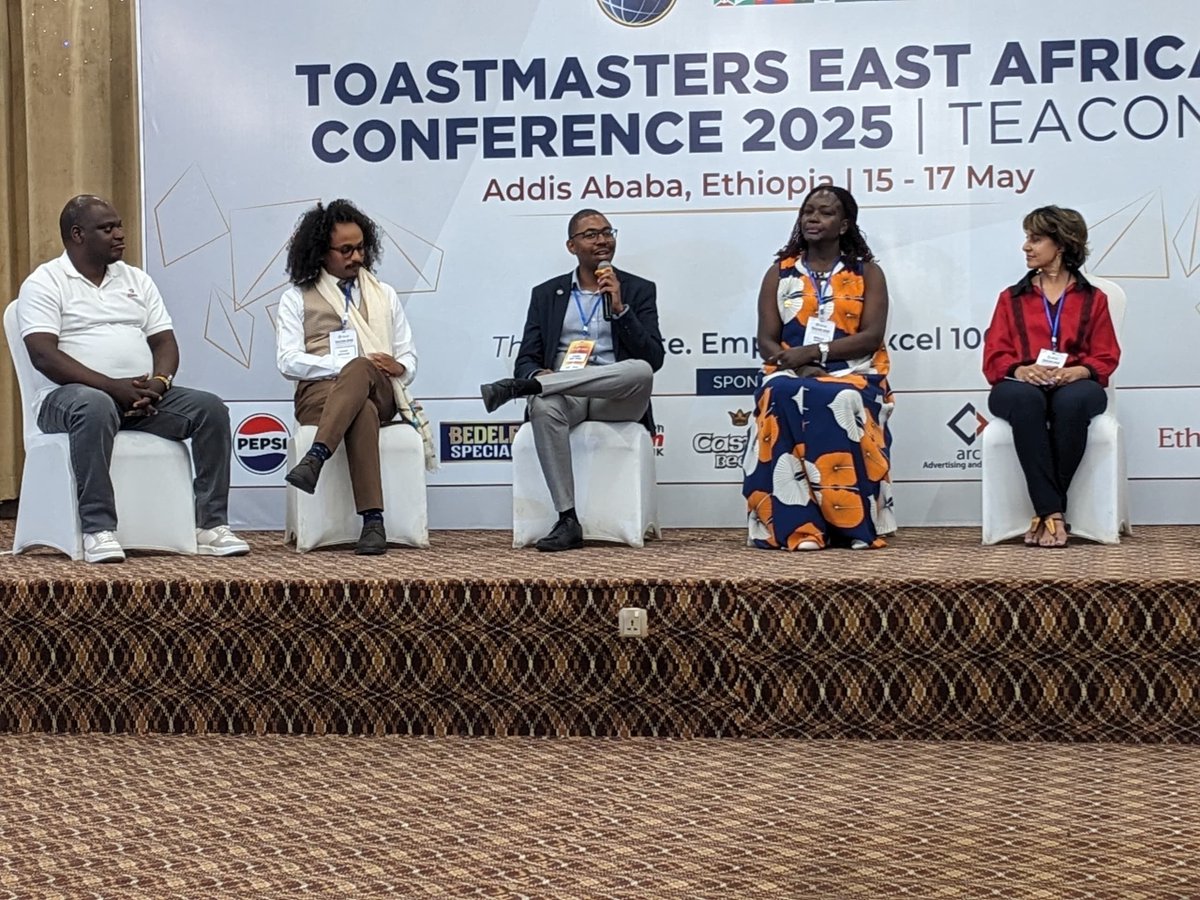 Day 2 🔥 #TEACON25
A masterclass in leadership with none other than Mathew George moderating a panel of Toastmasters’ finest speakers 🧠🎤✨They didn’t just speak — they dropped gems.
#TEACON25 #LeadershipInAction #ToastmastersEA #EastAfricaSpeaks #GrowthUnlocked