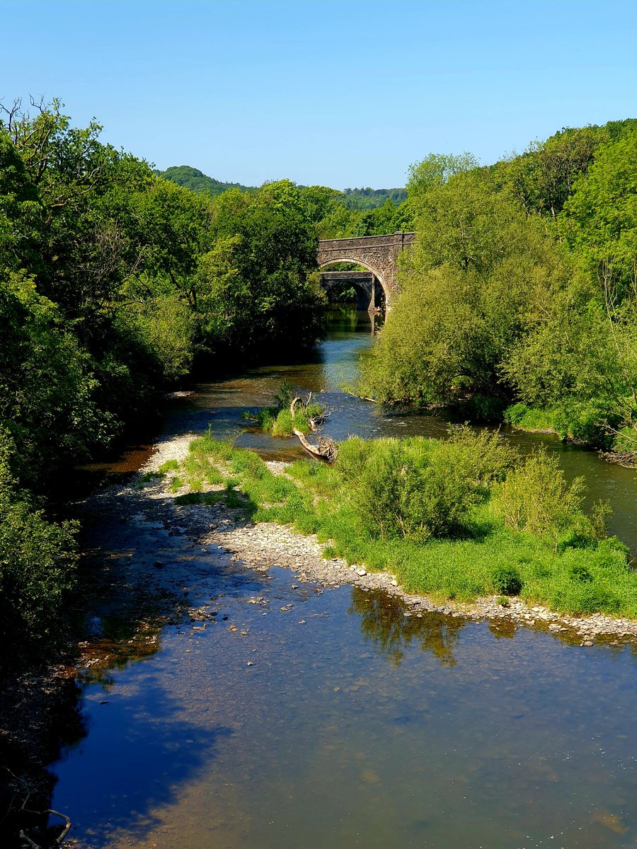 hjgough's tweet photo. Finished last week's #SlowWay today, Holsworthy to Great Torrington (HolGre2). Had to re-route due a blocked footpath, but an easy tho long walk. #Devon #Holsworthy #GreatTorrington #DogsUsingSlowWays https://t.co/mJ5HzAkx2J