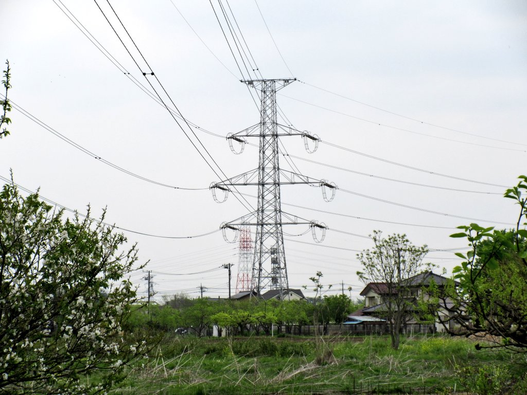 STOS_rapidexp's tweet image. #鉄塔 #土曜日の鉄塔 
#チーム鉄塔沼
#送電線 #送電鉄塔
