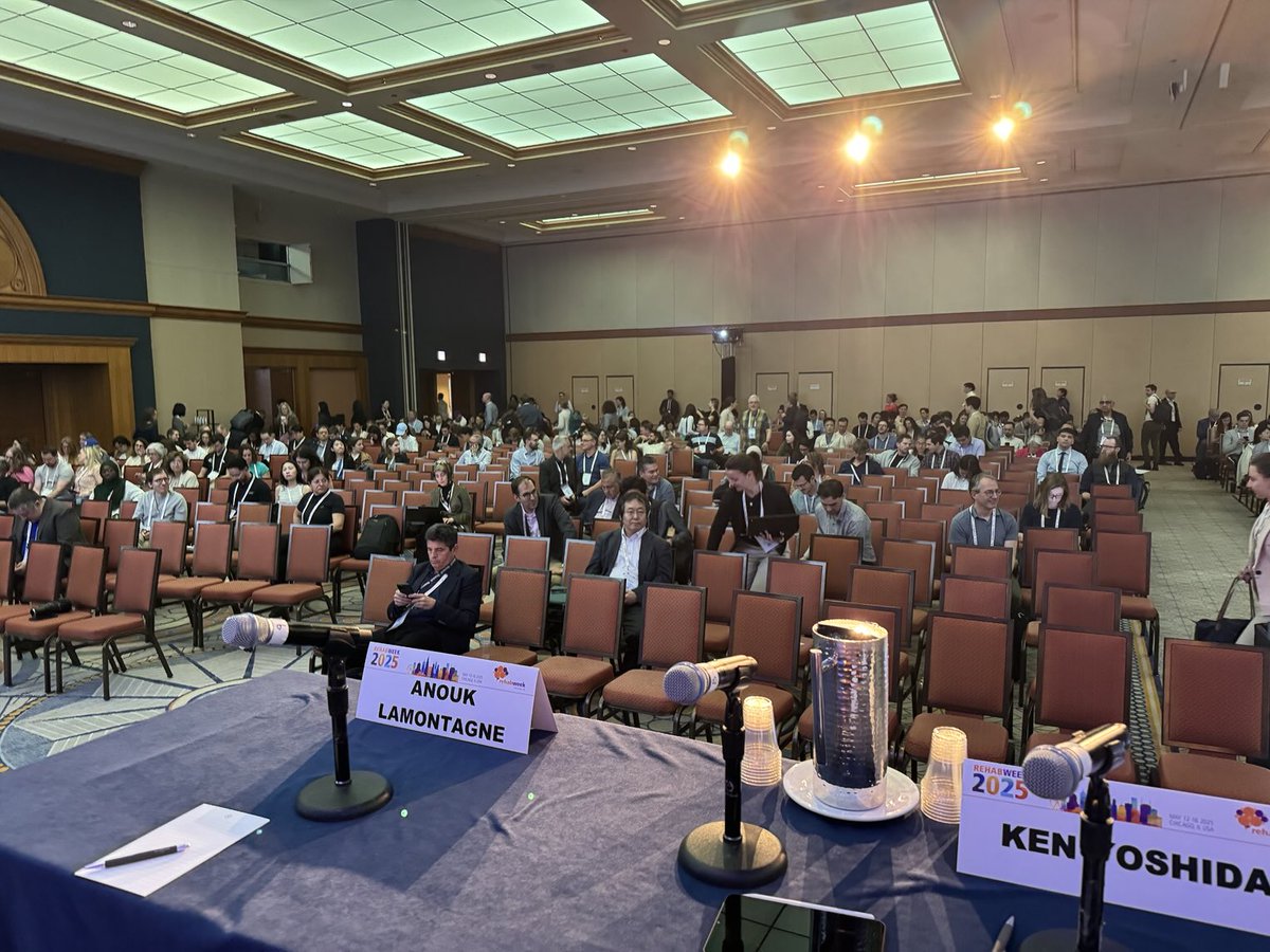 Int’l Functional Electrical Stimulation Society (@ifess_org) on Twitter photo Anouk Lamontagne presents her keynote address at the Thursday morning <a href="/RehabWeekOrg/">RehabWeek</a> plenum session on her work with rehabilitation VR AR. The talk was sponsored by Fourier Rehab with <a href="/IFESS_org/">Int’l Functional Electrical Stimulation Society</a> and <a href="/ISVRSociety/">ISVRSociety</a> Anouk Lamontagne presents her keynote address at the Thursday morning <a href="/RehabWeekOrg/">RehabWeek</a> plenum session on her work with rehabilitation VR AR. The talk was sponsored by Fourier Rehab with <a href="/IFESS_org/">Int’l Functional Electrical Stimulation Society</a> and <a href="/ISVRSociety/">ISVRSociety</a>