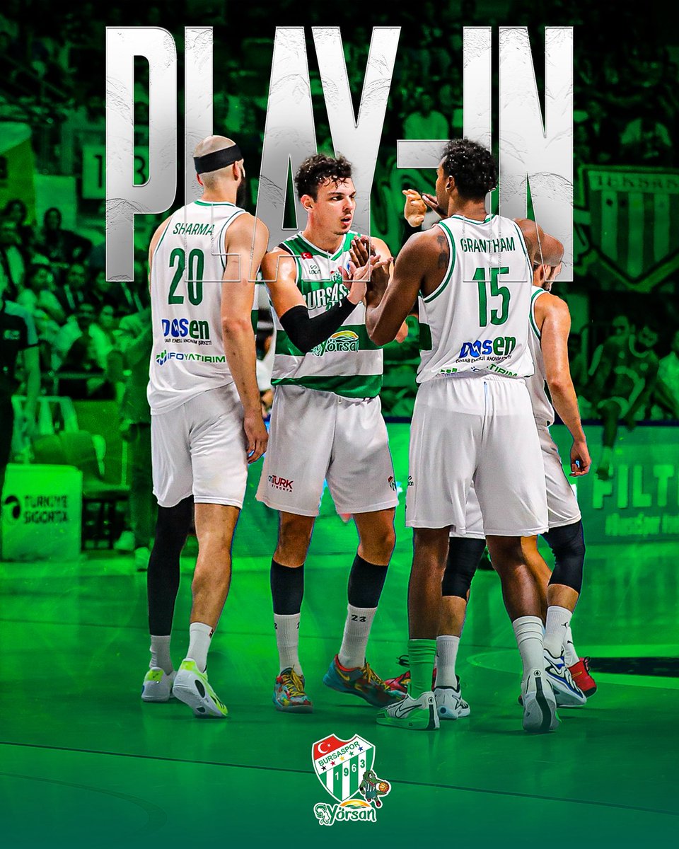 🔥 PLAY-IN’deyiz!

🗒️ Maç Sonucu: Aliağa Petkimspor 86-95 Bursaspor Yörsan