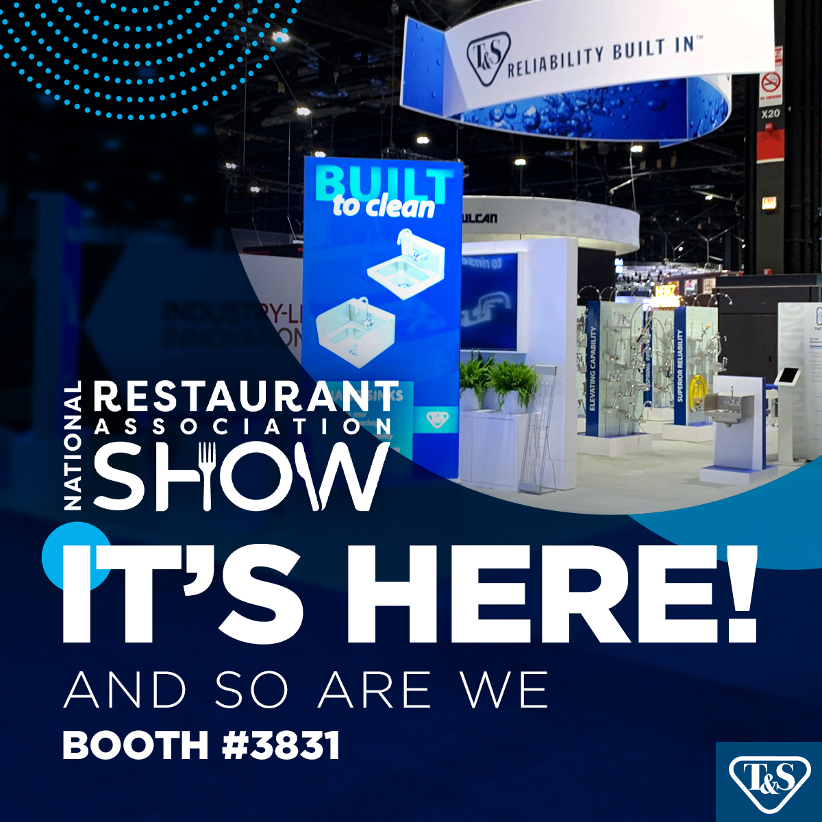 Welcome to the #2025RestaurantShow! We’re excited to be here and can’t wait to see you at booth 3831! Stop by for an exclusive look at our latest plumbing products designed to improve performance and save time and water in your commercial kitchen.