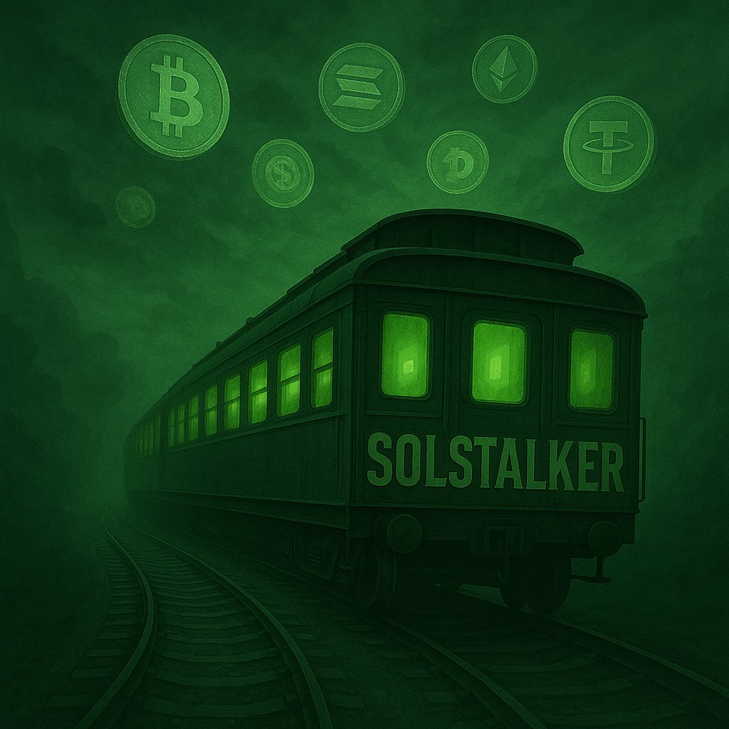 SolStalkercoin's tweet photo. 🚂 Don’t miss the last wagon!
Altseason is about to kick off any day now.
$SLSR — a memecoin on Solana that's not slowing down.
💚 Buy now:
https://t.co/Z1oiCNFptH
#Solana #memecoin #AltSeason #SLSR #Crypto #pumpfun #DeFi #100x #CryptoTrain https://t.co/pt4E5J9csk